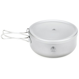 Ešus Robens Ori Titanium Pot with Plate Lid strieborná