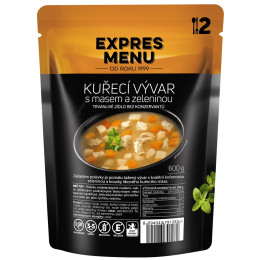 Expres Menu Kurací vývar so zeleninou (2 porcie)