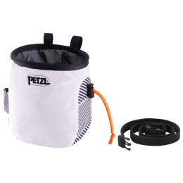 Vrecko na magnézium Petzl Saka biela White Dazzle
