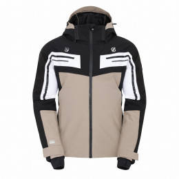 Pánska lyžiarska bunda Dare 2b Triple Jacket čierna/biela Black/White