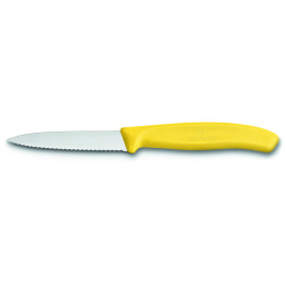 Nôž na zeleninu Victorinox vlnitý 8 cm 6.7636 žltá