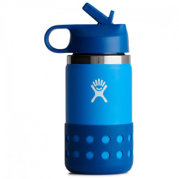 Detská fľaša Hydro Flask Kids Wide Mouth 12 oz Straw Lid/Boot