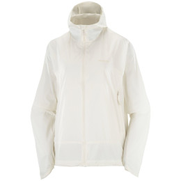Dámska bunda Salomon Outwind FZ JKT W biela Whisper White