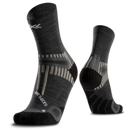 Ponožky X-Socks Hike Perform Merino Ankle sivá