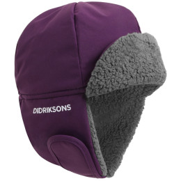 Detská čiapka Didriksons Biggles Cap 7 fialová Northen Purple