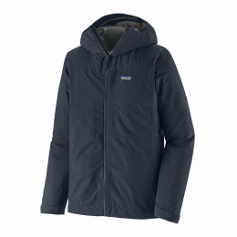 Pánska bunda Patagonia Boulder Fork Rain Men modrá Smolder Blue