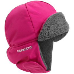 Detská čiapka Didriksons Biggles Cap 7 ružová Cactus Pink
