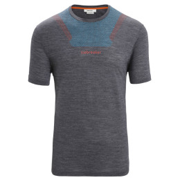 Pánske funkčné tričko Icebreaker Sphere II SS Tee Hitt tmavě modrá Midnight Navy Heather