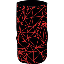 Detská multifunkčná šatka Silvini ROZES UA1133 čierna Bloodkred