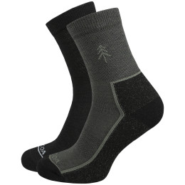 Ponožky MOOA Merino Forest 2-pack mix2 Mix 2 (black,green)