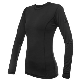 Dámske funkčné tričko Sensor Merino Air čierna black