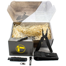 Darčekový set Leatherman Charge Plus Black + Nástavec na bity