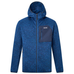Pánska funkčná mikina Regatta Hooded Newhill modrá Aviator Blue