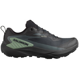 Pánske topánky Salomon Genesis Gore-Tex čierna/zelená Black / Agave Green / Urban Chic