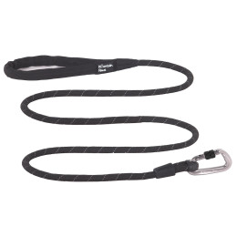 Vôdzka pre psa Mountain Paws Extra Long Rope Dog Lead čierna Black