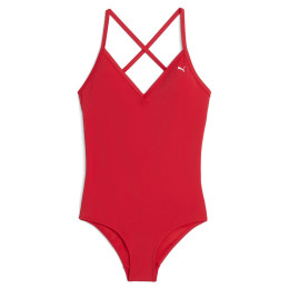 Dámske plavky Puma V-neck Padded Swimsuit