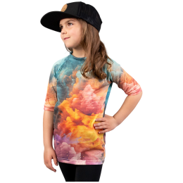 Detské funkčné tričko Drexiss All Explosion Pastel Merino Active