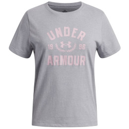 Detské funkčné tričko Under Armour UA G Varsity SS Mod Gray Light Heather