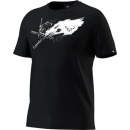 Pánske tričko Dynafit Graphic Co T-Shirt M čierna 0911 - black out/MUTE GRAB