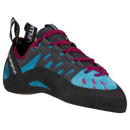 Lezečky La Sportiva Tarantulace Woman modrá/červená Topaz/Red Plum