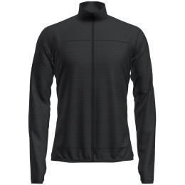 Pánska funkčná mikina Icebreaker Men Merino Blend 300 RealFleece™ Descender LS Zip čierna Black