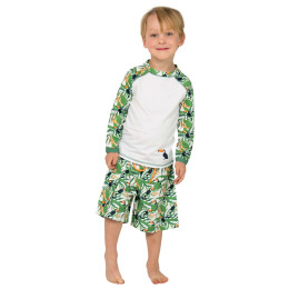 Detské plavky DucKsday Toucan Boardshort Boy mix1 Multicolor