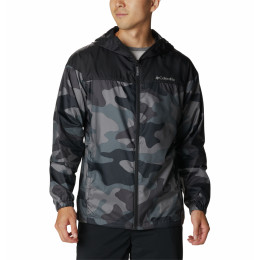 Pánska vetrovka Columbia Flash Challenger Novelty Windbreaker maskáč Black Mod Camo Print