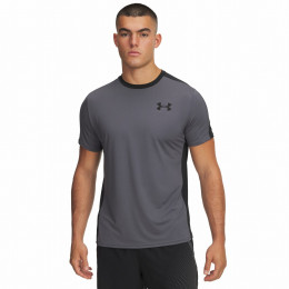 Pánske tričko Under Armour Hg Wordmark Ss čierna Castlerock/Black/White