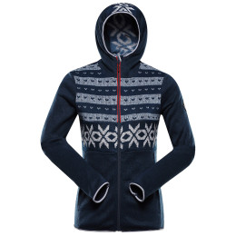 Pánsky sveter Alpine Pro Nores modrá/biela