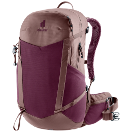 Dámsky batoh Deuter Futura 25 SL ružová/vínová cassis-ashrose