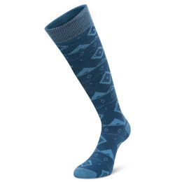 Pánske podkolienky Dare 2b Mens Printed Ski Socks II modrá MnltDmFairPn
