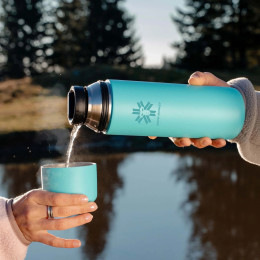 Termoska Snow Monkey Pioneer 0,7L svetlozelená Soča Mint