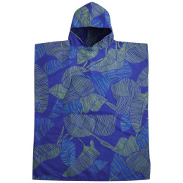 Pončo PackTowl Changing Poncho modrá Botanical