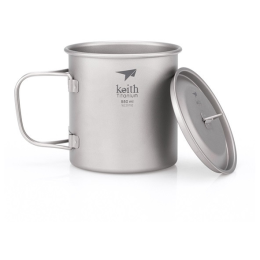 Hrnček Keith Titanium Single-Wall Tit. Mug 550 ml sivá