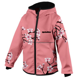 Detská softshellová bunda WAMU Pink ružová PINK