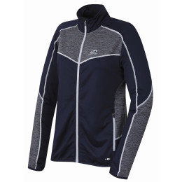 Dámska mikina Hannah Victoria modrá/sivá NightSky/LightGrayMel