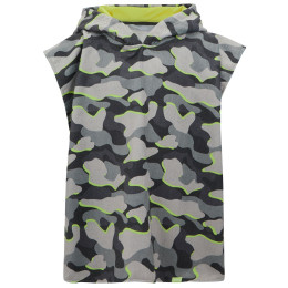 Detské pončo Regatta Kids Towel Robe DrkStrmCamo sivá DrkStrmCamo