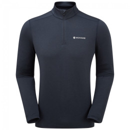 Pánske funkčné tričko Montane Dart Xt Zip Neck tmavě modrá