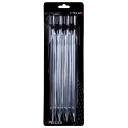 Sada kolíkov Trimm kolík V-PEG - S30 - sada 4 ks strieborná silver