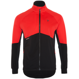 Pánsky cyklistický dres Silvini Pusterio červená ruby-black