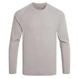Pánske tričko Craghoppers NosiLife SolarShield+ LS T-Shirt svetlosivá Parchment