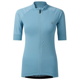 Dámsky cyklistický dres Dare 2b Lightning Short Sleeve Jersey svetlomodrá Nordic Blue