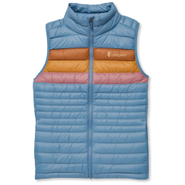 Dámska páperová vesta Cotopaxi W'S Fuego Down Vest modrá Fjord Stripes