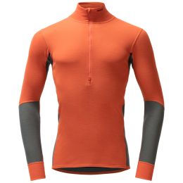 Pánske funkčné tričko Devold Wool Mesh 190 Zip Neck Man