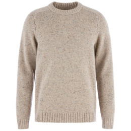 Pánsky sveter Fjällräven Övik Neps Knit Sweater M béžová Grey