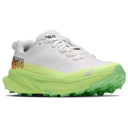 Pánske bežecké topánky Hoka Torrent 5 biela/zelená Frost / Neon Yuzu