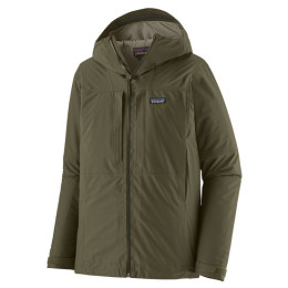 Pánska bunda Patagonia M's Insulated Boulder Fork Rain Jkt zelená Basin Green