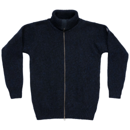 Sveter Devold Nansen Wool Cardigan tmavomodrá Navy