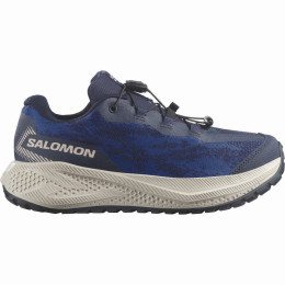Detské topánky Salomon Aero Grvl Wp J Maritime Blue-Silver Cloud-Bluing