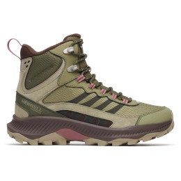 Dámske turistické topánky Merrell Speed Strike 2 Thermo Mid Wp svetlozelená olivine